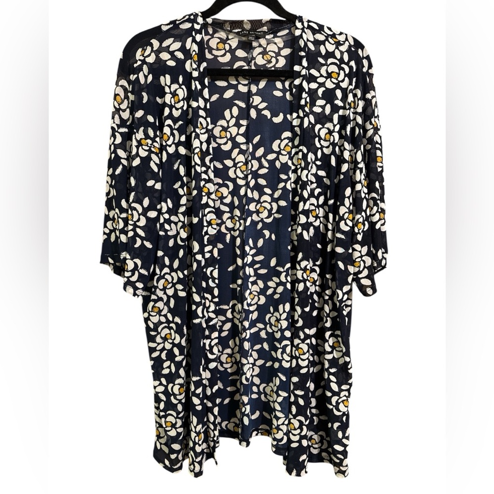 Floral Kimono Cardigan, Lane Bryant - NWOT 22/24